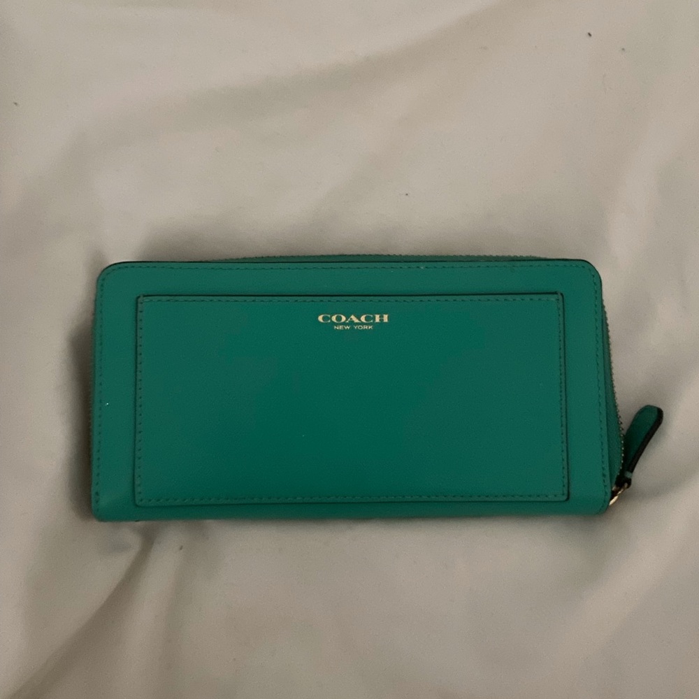 Coach Wallet Green